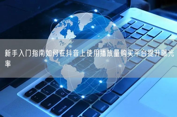 新手入门指南如何在抖音上使用播放量购买平台提升曝光率